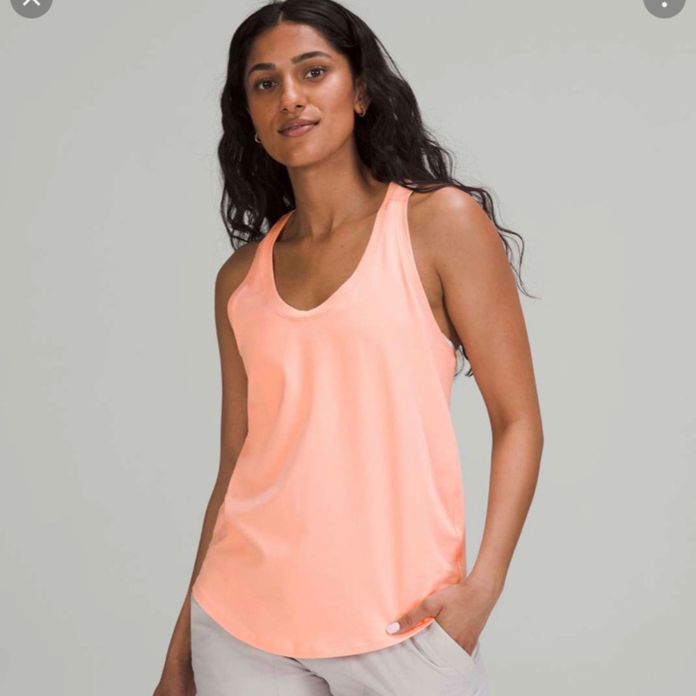 NWT lululemon Love Tank, Dew Pink, Size 8